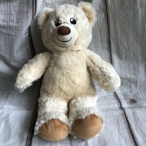 Build a Bear Workshop Lil Pudding Cub 15"‎ Cream Beige Plush Bear Stuffed Animal